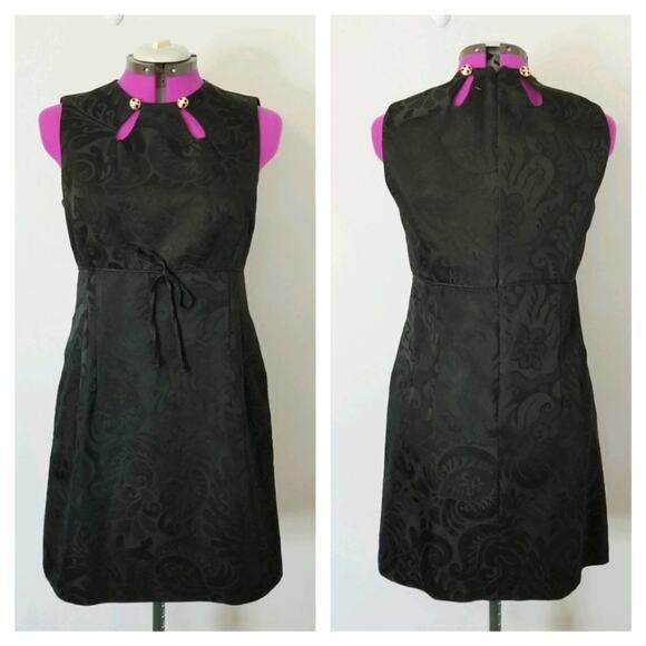 Milly Brocade Sheath Dress With Keyhole Neckline size 8 - Picture 1 of 11